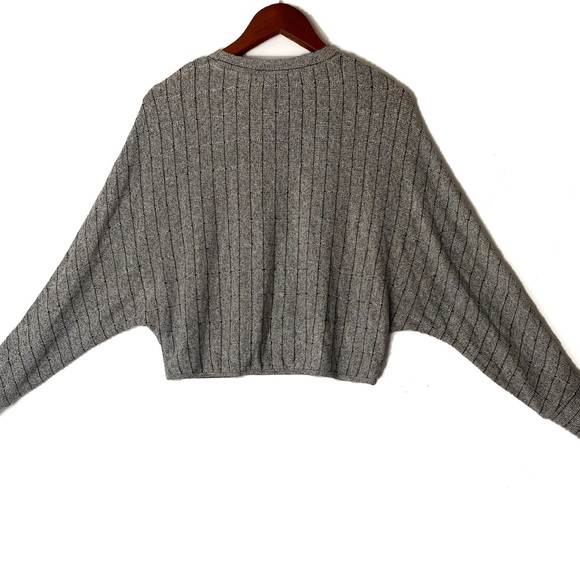 2/$25- ✨XS Dynamite Grey/Black Stripe Batwing✨ADD ON $60➕ - Picture 5 of 8